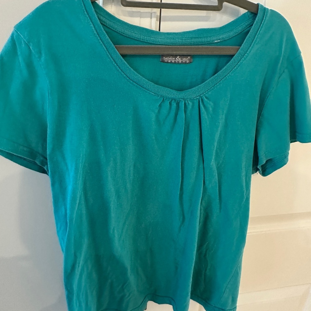 Women's Teal Lg Top